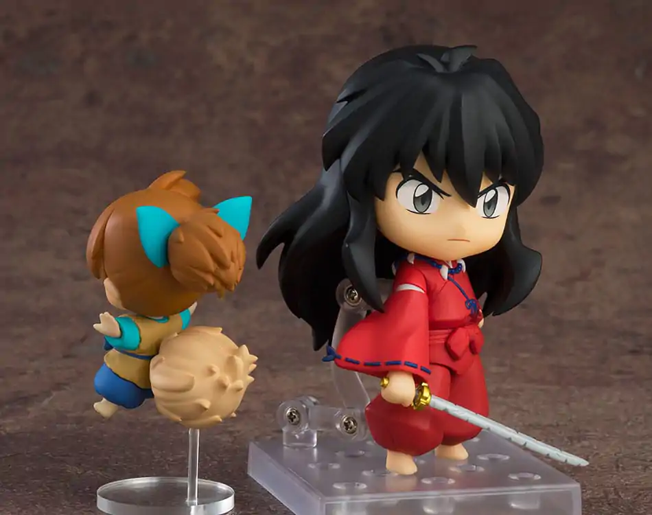 Inuyasha Nendoroid Action Figure Inuyasha: New Moon Ver. & Shippo 10 cm product photo