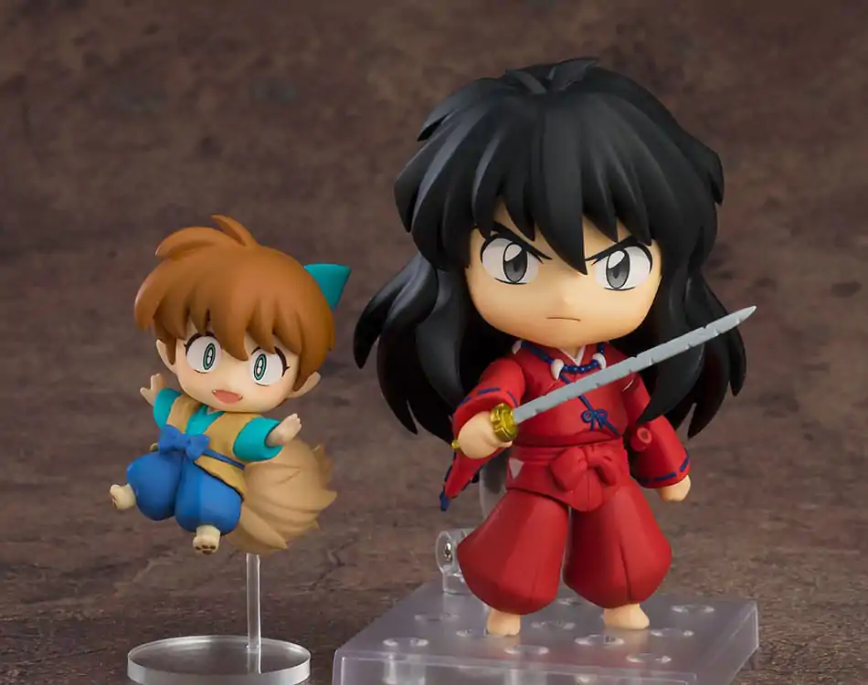 Inuyasha Nendoroid Action Figure Inuyasha: New Moon Ver. & Shippo 10 cm product photo