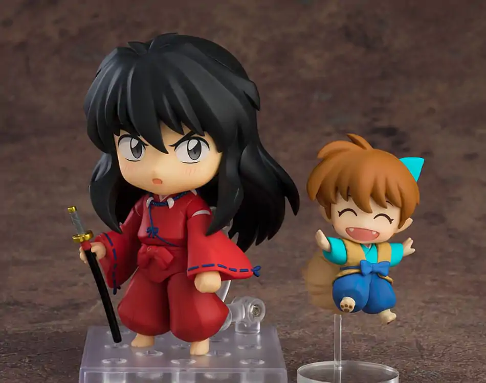 Inuyasha Nendoroid Action Figure Inuyasha: New Moon Ver. & Shippo 10 cm termékfotó