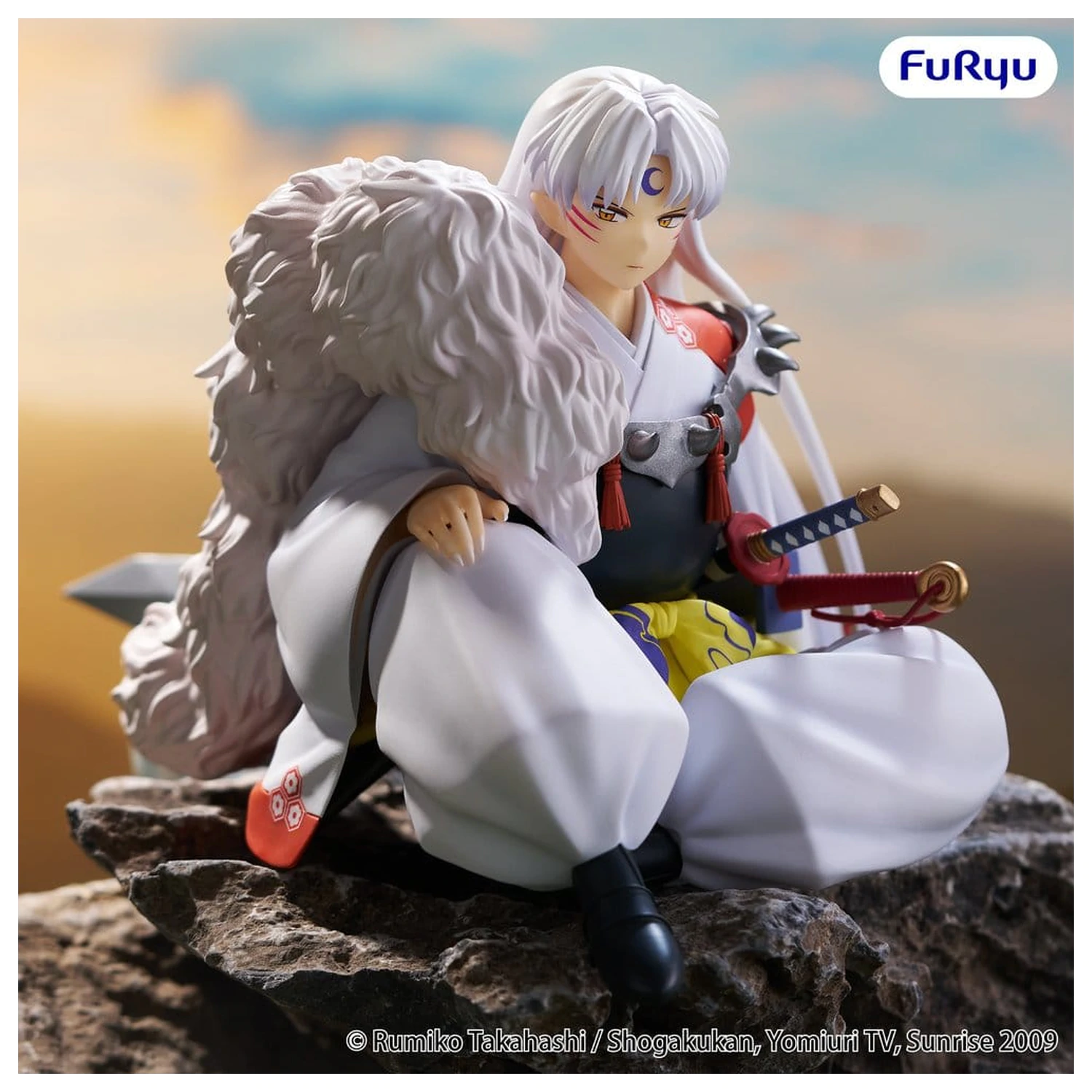 Inuyasha Noodle Stopper PVC Figure Sesshomaru Volume 2 10 cm product photo