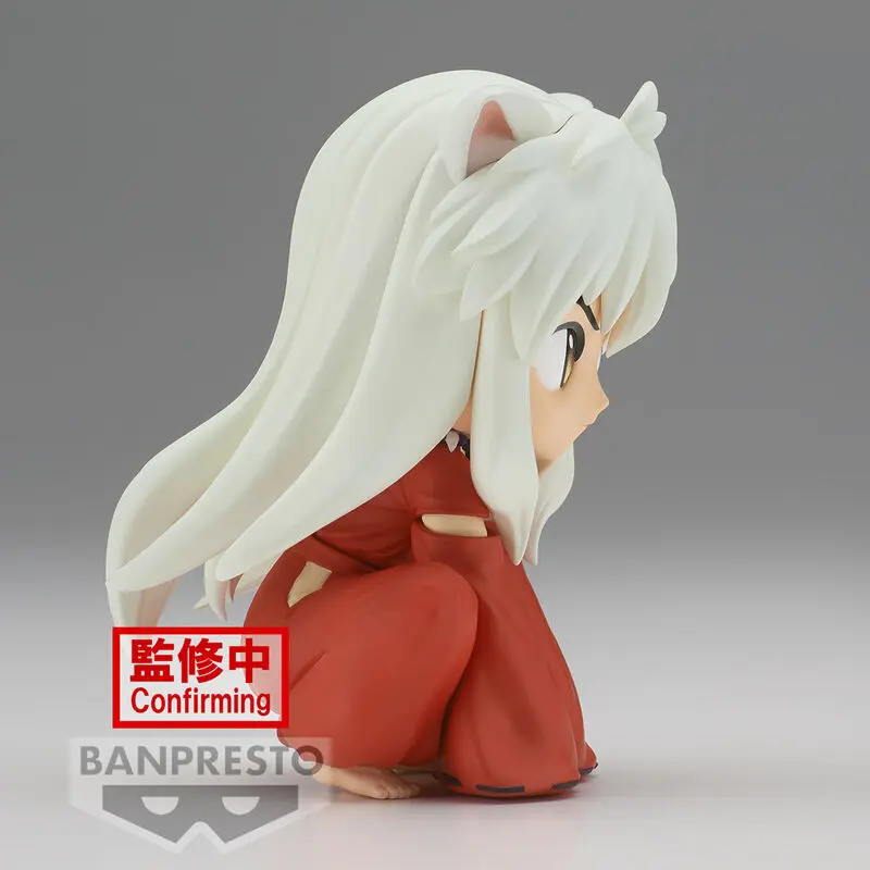 Inuyasha sitting Q posket figure 9cm product photo