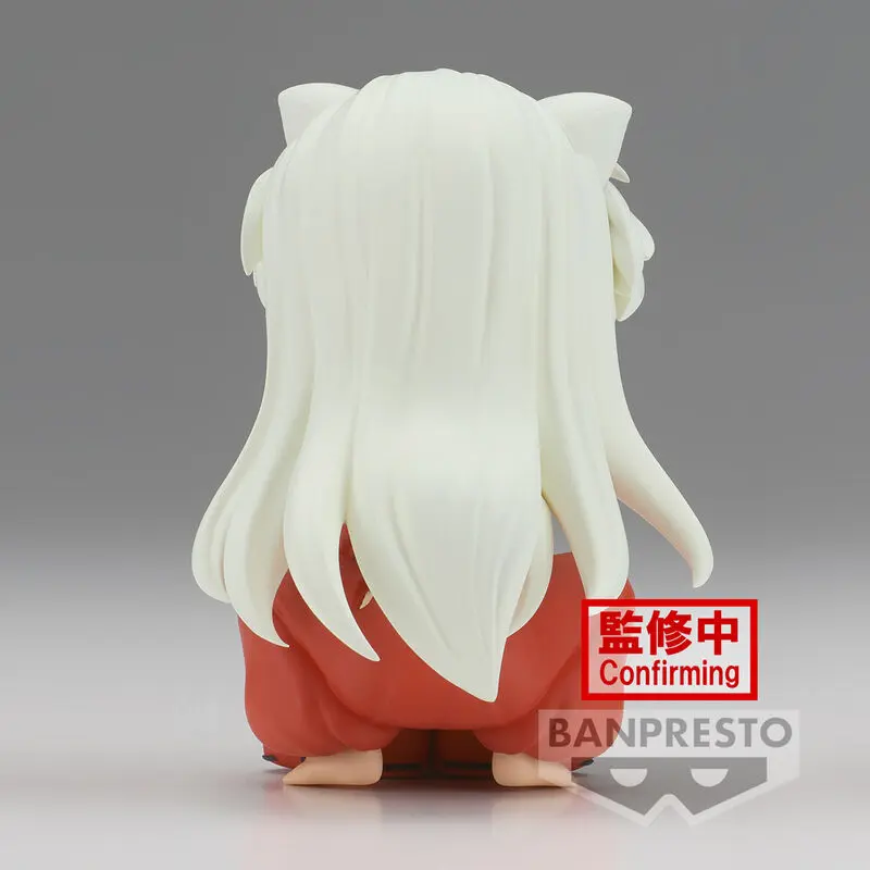 Inuyasha sitting Q posket figure 9cm product photo