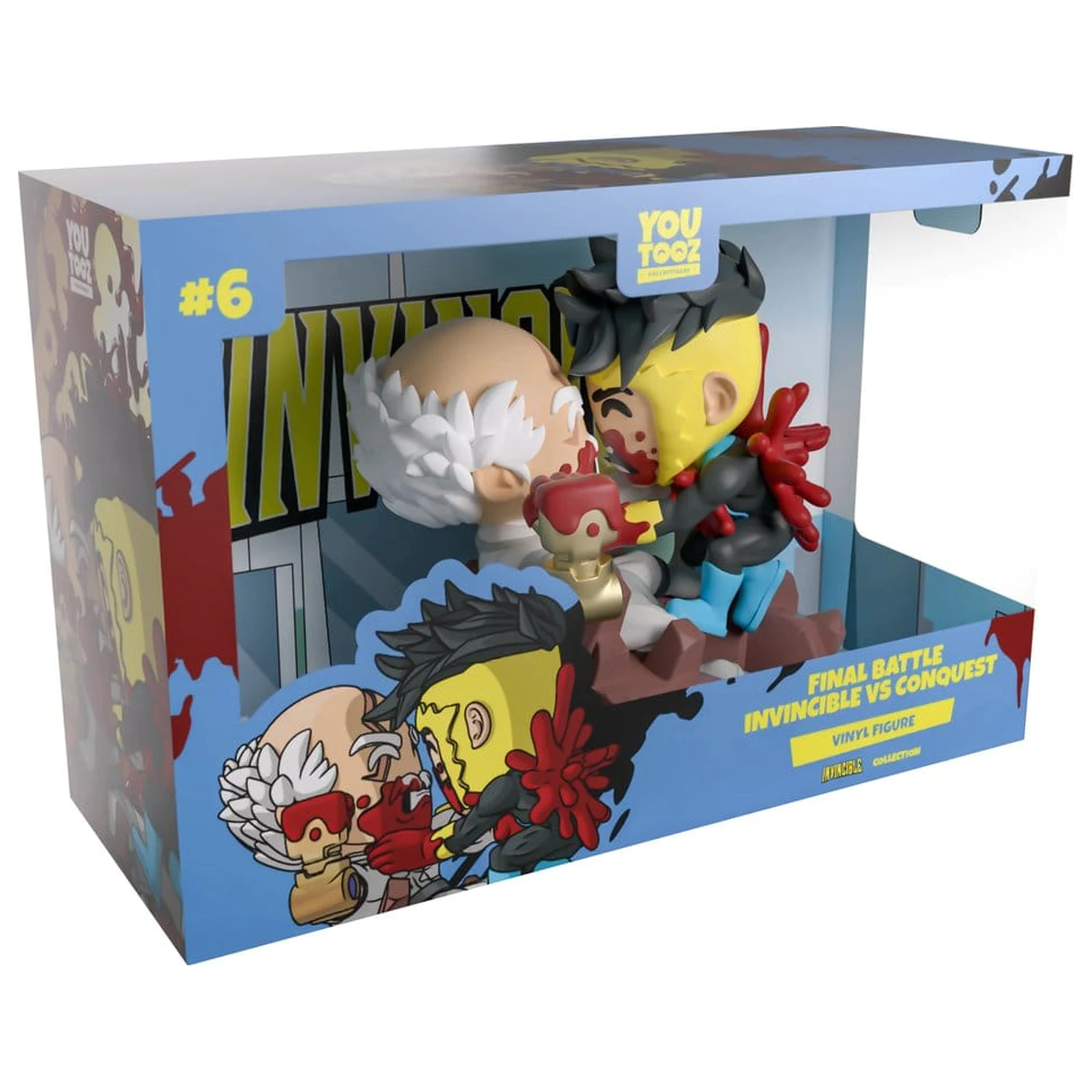 Invincible Vinyl Figure Final Battle Invincible vs Conquest 12 cm product photo