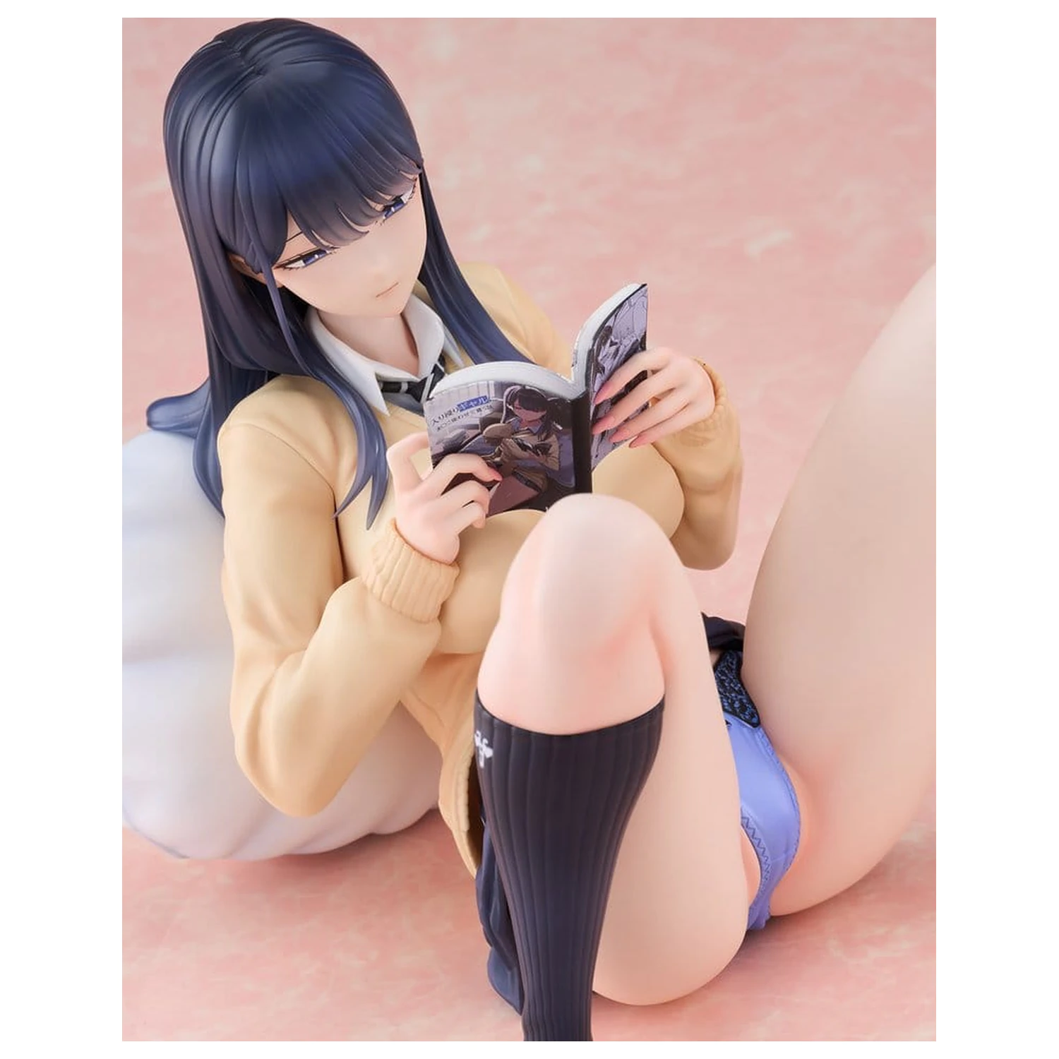 Iribitari Gyaru ni Ma?ko Tsukawasete Morau Hanashi PVC Figure 1/5 Hikari Kuroda 18 cm product photo