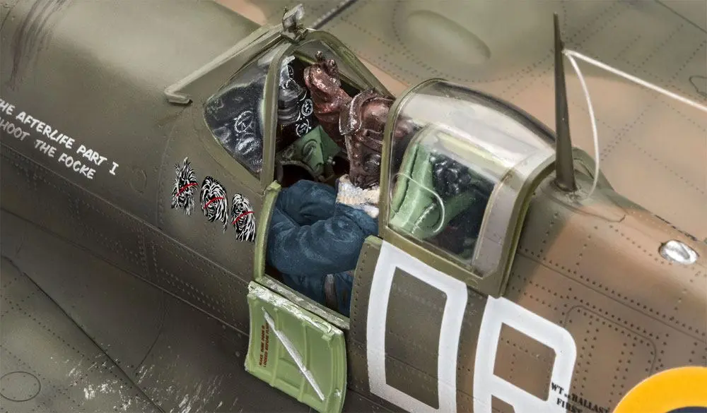Iron Maiden Model Kit 1/32 Spitfire Mk.II 29 cm product photo