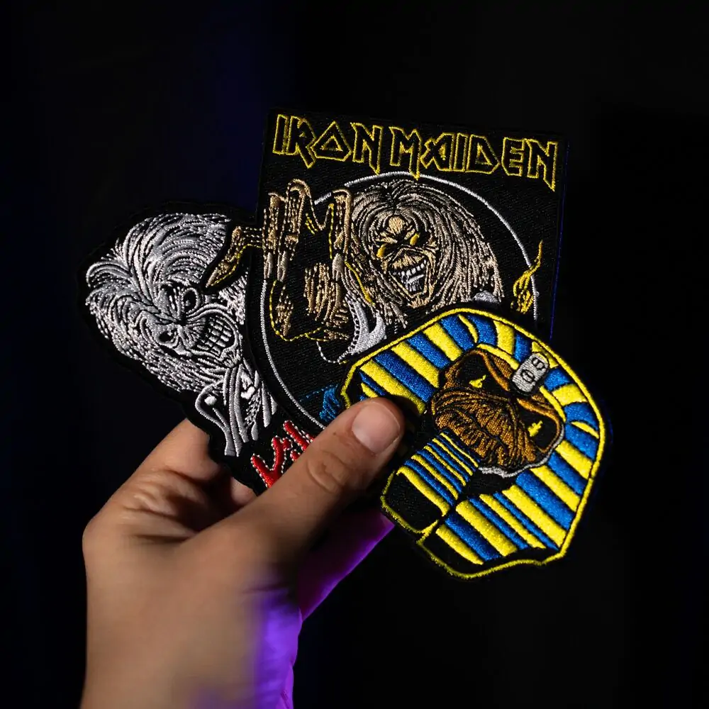 Iron Maiden 3 set patch product photo