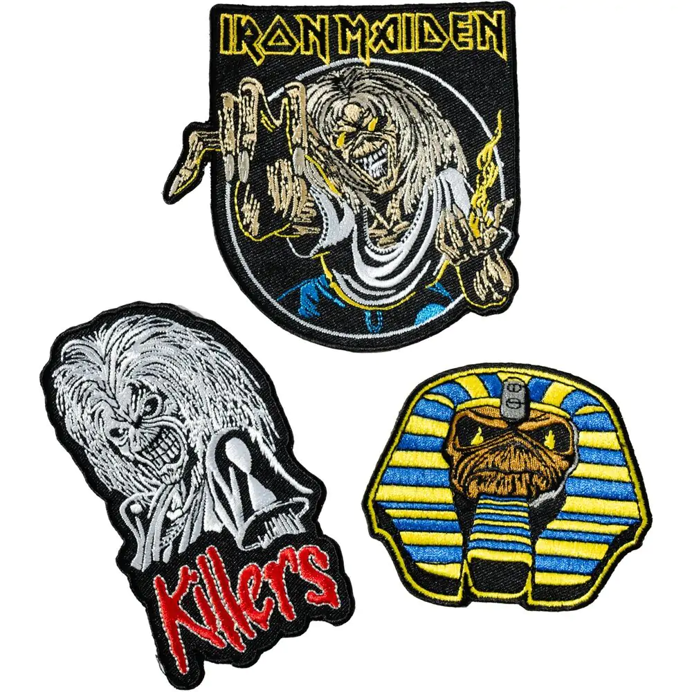 Iron Maiden 3 set patch product photo