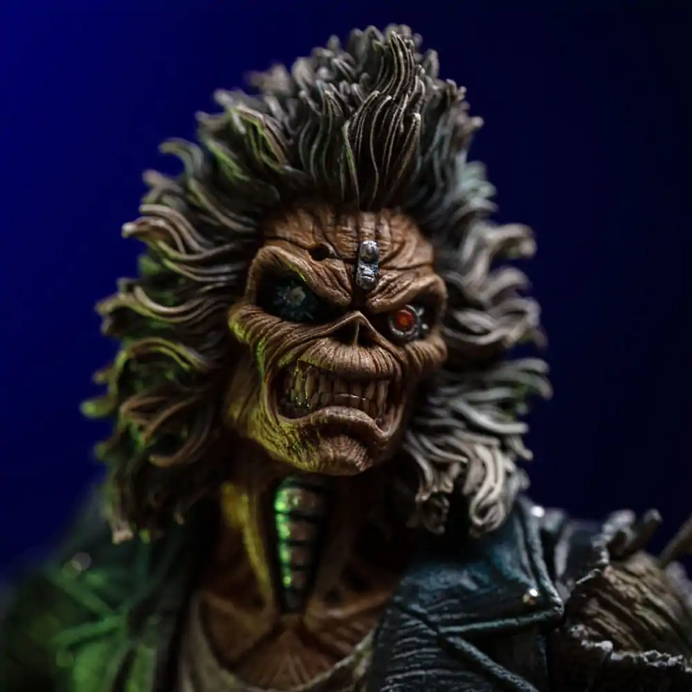 Iron Maiden Art Scale Statue 1/10 Eddie 50th Year Anniversary 22 cm product photo