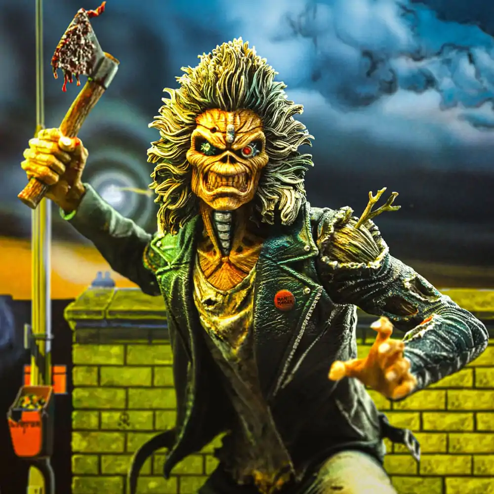 Iron Maiden Art Scale Statue 1/10 Eddie 50th Year Anniversary 22 cm product photo