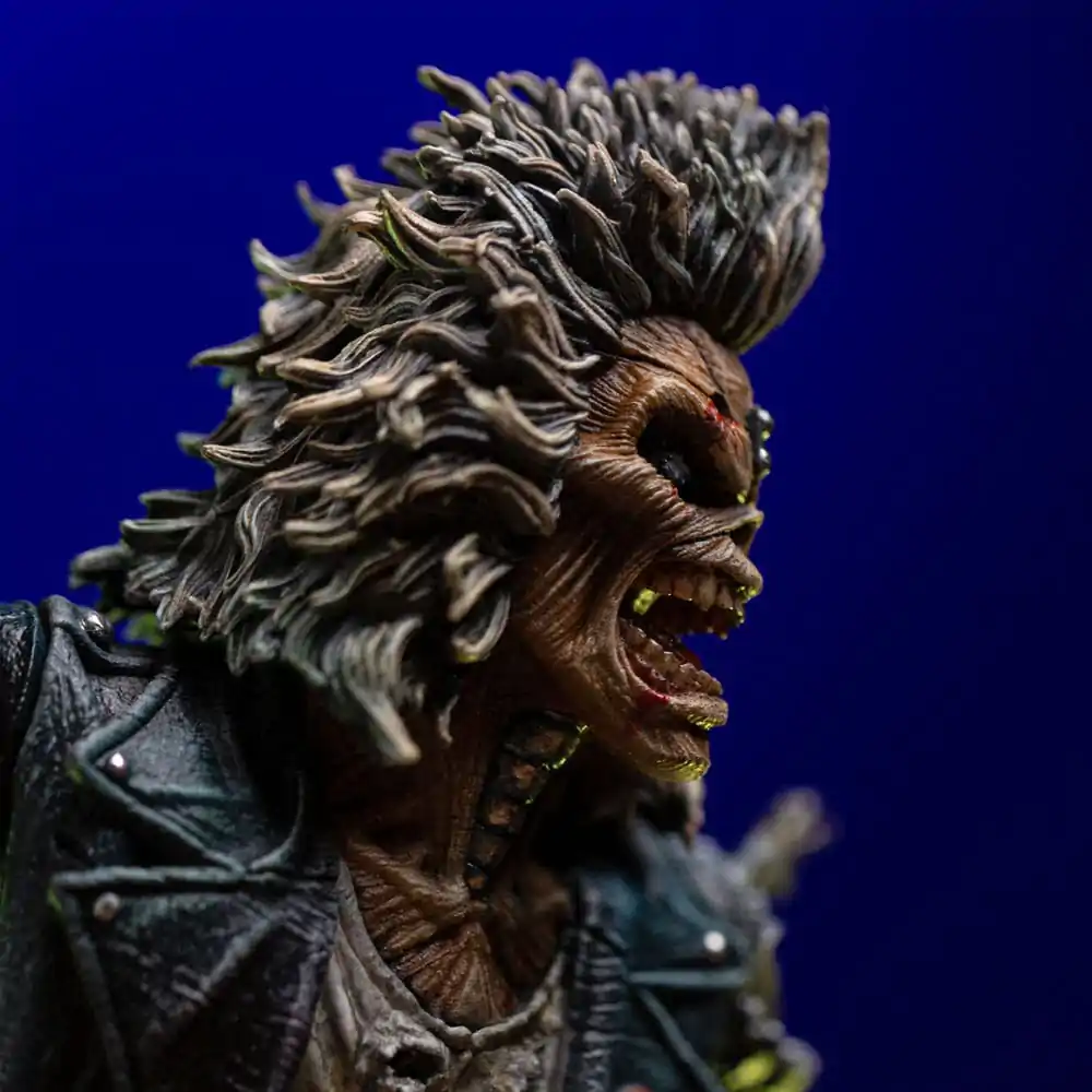 Iron Maiden Art Scale Statue 1/10 Eddie 50th Year Anniversary 22 cm product photo