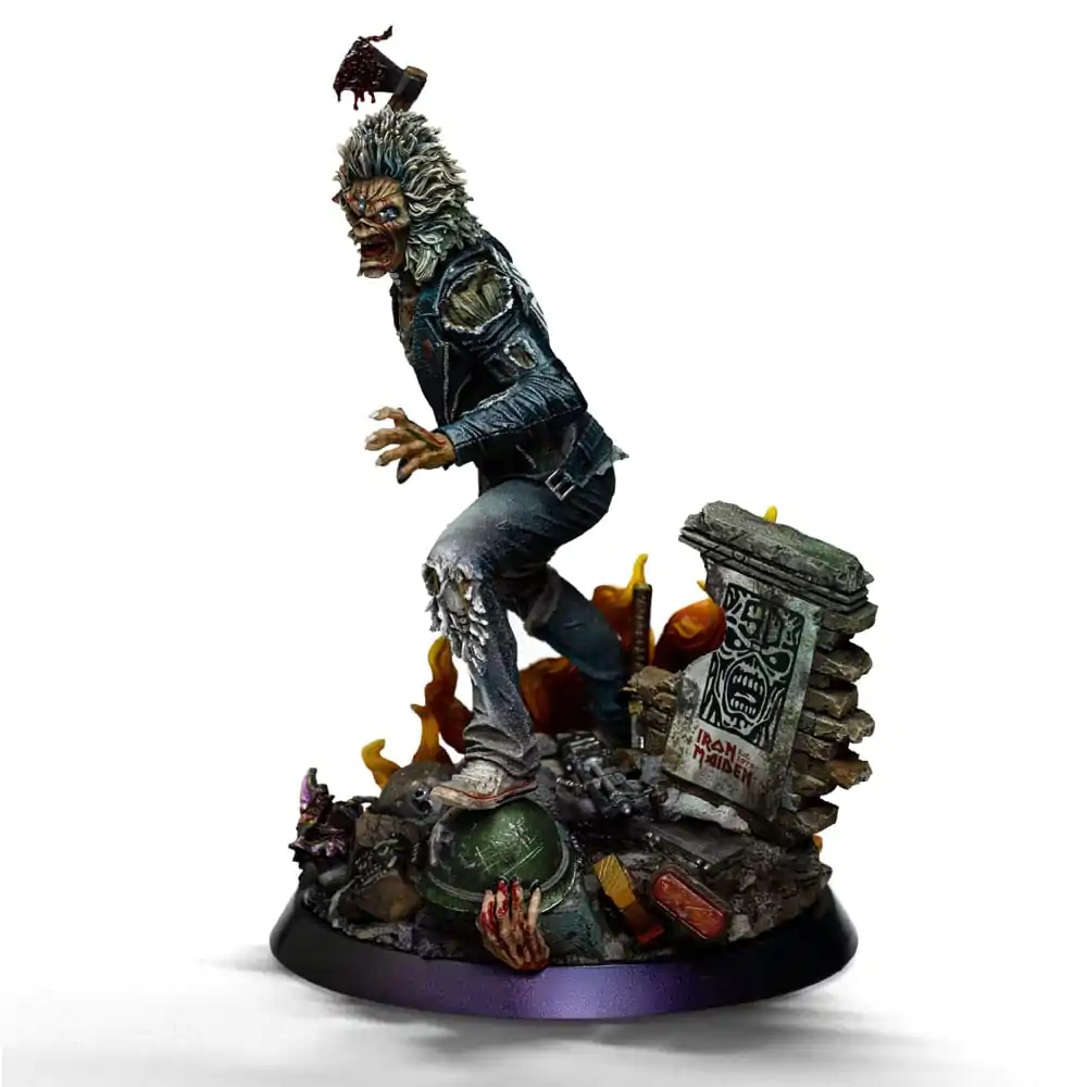 Iron Maiden Art Scale Statue 1/10 Eddie 50th Year Anniversary 22 cm product photo