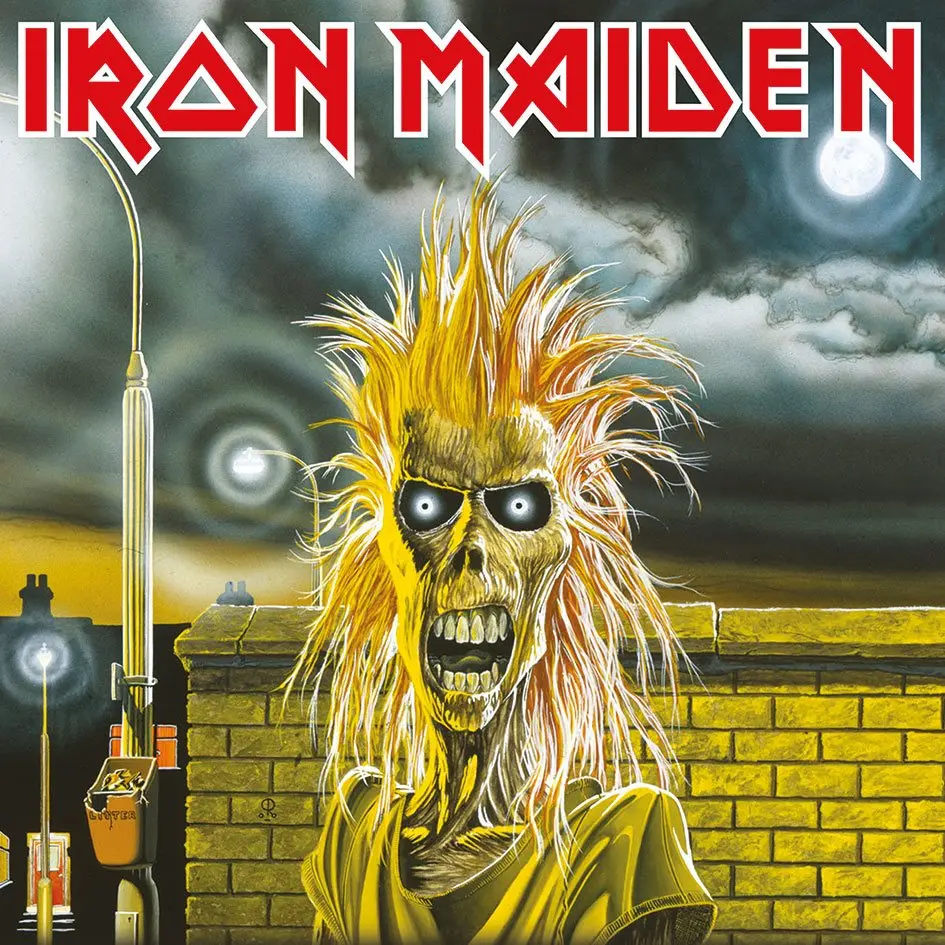 Iron Maiden Framed Canvas Print First Album 40 x 40 cm product photo