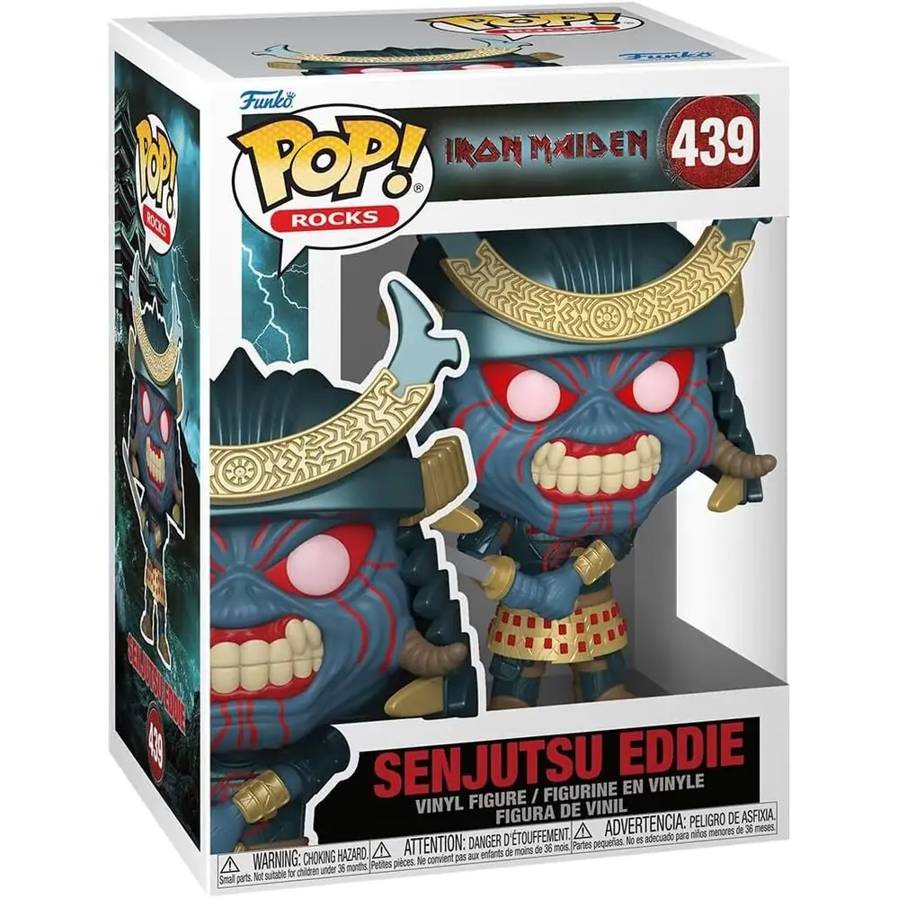 Iron Maiden Funko POP! Rocks Vinyl Figure Senjutsu Eddie 9 cm product photo