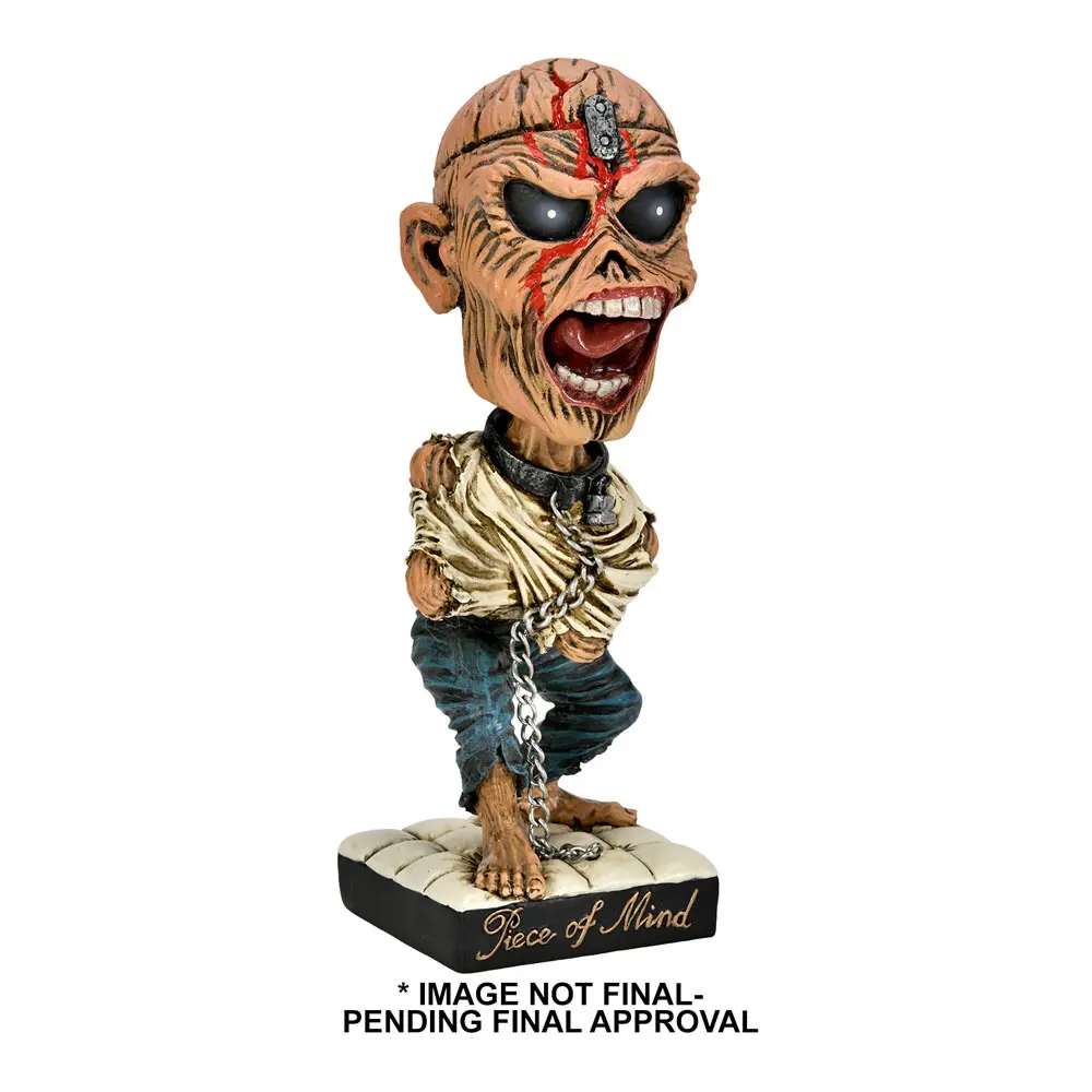 Iron Maiden Head Knocker Bobble-Head Piece of Mind Eddie 20 cm product photo