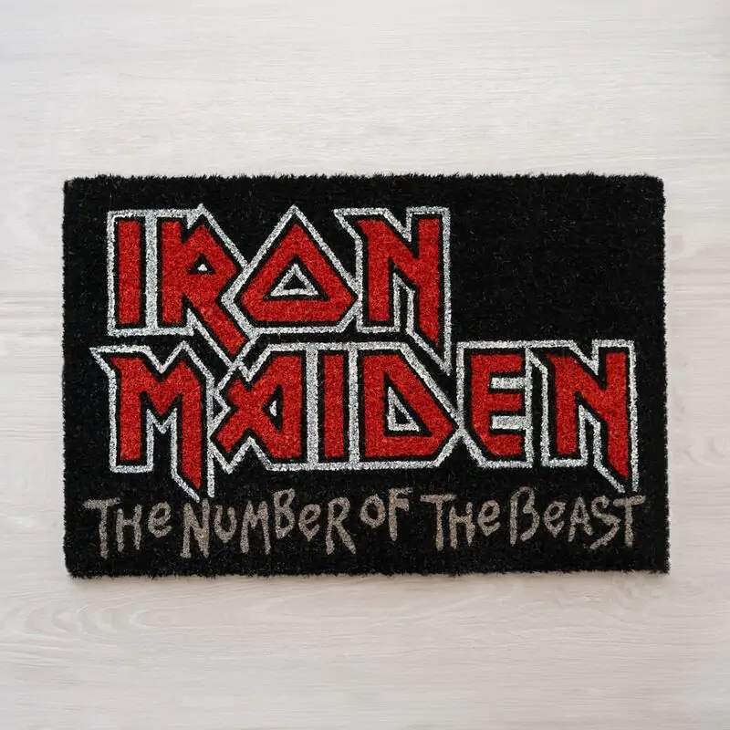 Iron Maiden doormat product photo