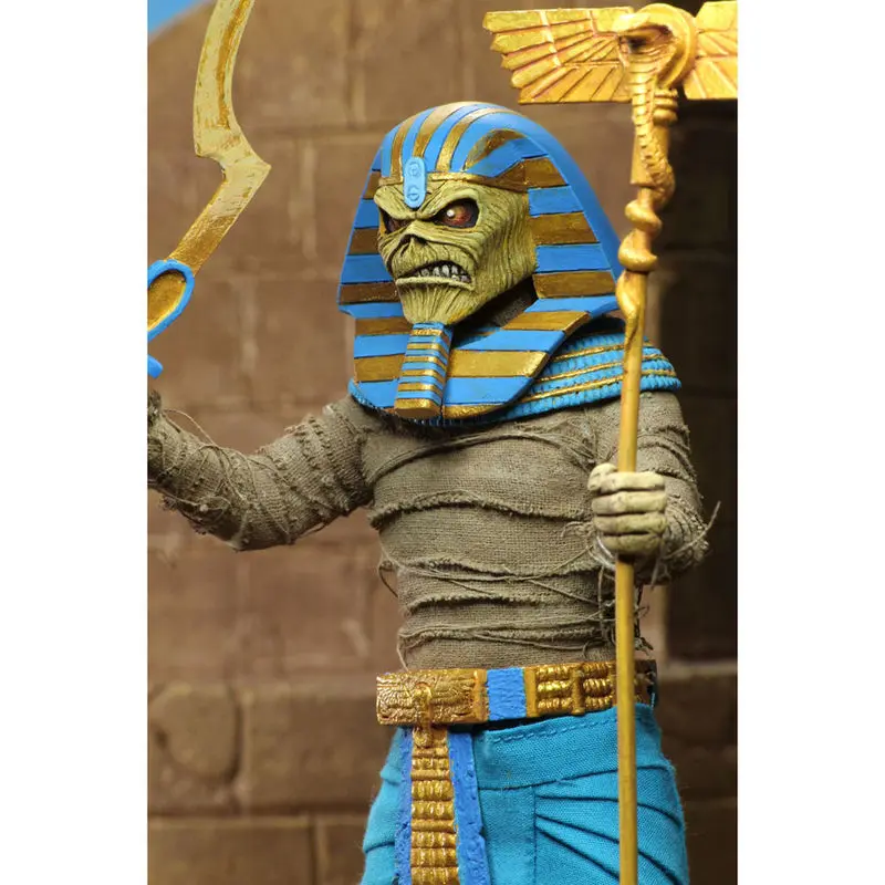 Iron Maiden Pharaoh Eddie Retro figure 20cm product photo