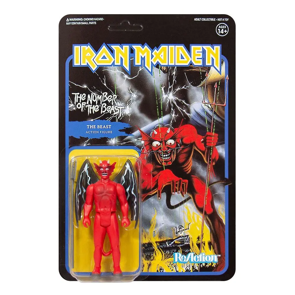 Iron Maiden ReAction Action Figure The Number of the Beast (Album Art) 10 cm product photo