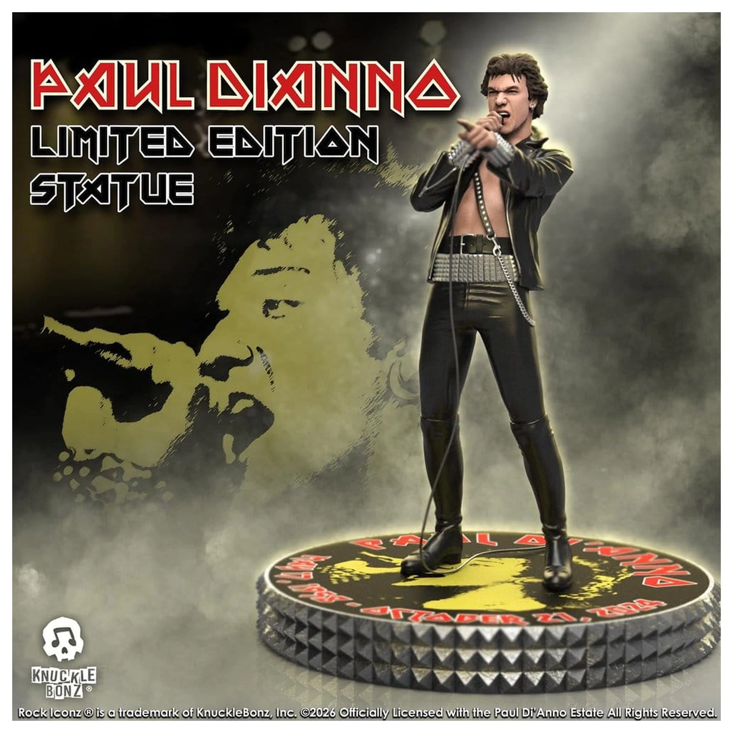 Iron Maiden Rock Iconz Statue Paul Di'Anno 20 cm product photo