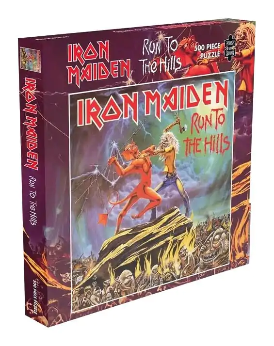 Iron Maiden: Run to the Hills Jigsaw Puzzle (500 Piece) product photo