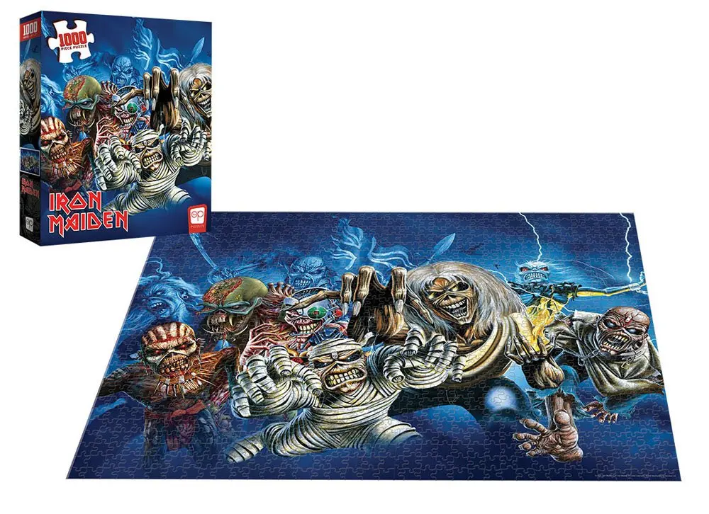 Iron Maiden Jigsaw Puzzle The Faces of Eddie (1000 pieces) product photo