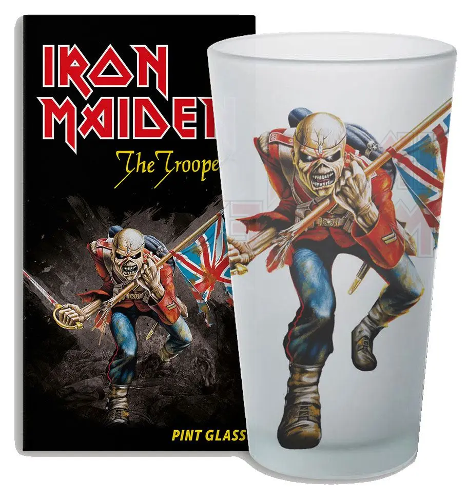 Iron Maiden Pint Glass The Trooper termékfotó