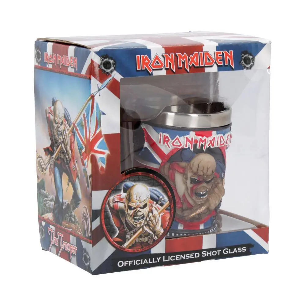 Iron Maiden Shot Glass Trooper product photo