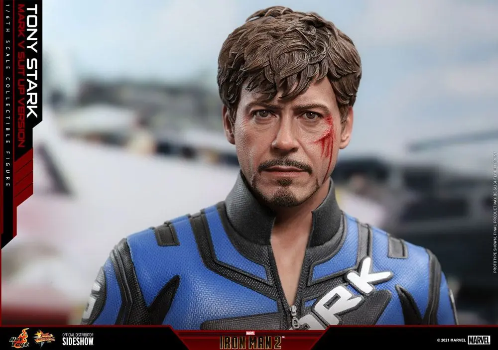 Iron Man 2 Movie Masterpiece Action Figure 1/6 Tony Stark (Mark V Suit Up Version) 31 cm product photo
