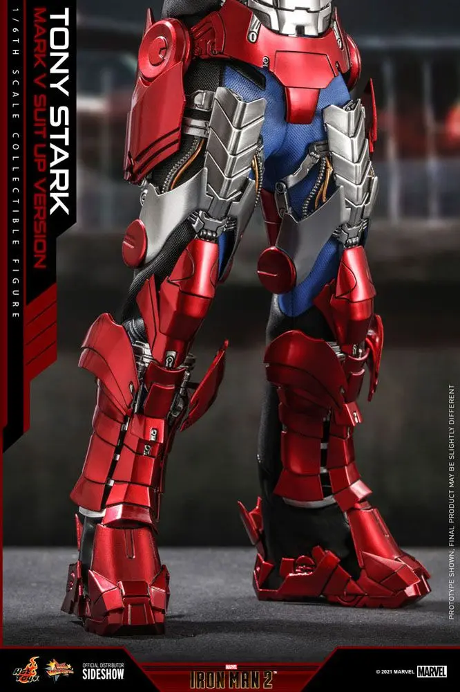Iron Man 2 Movie Masterpiece Action Figure 1/6 Tony Stark (Mark V Suit Up Version) 31 cm product photo