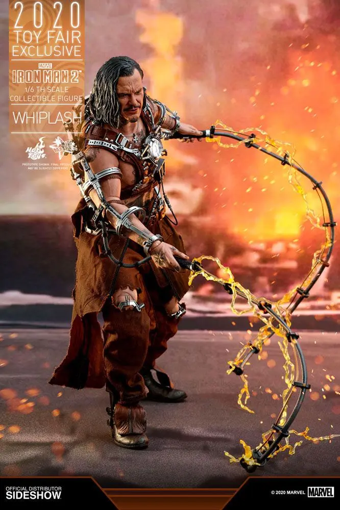 Iron Man 2 Movie Masterpiece Action Figure 1/6 Whiplash 2020 Toy Fair Exclusive 30 cm product photo