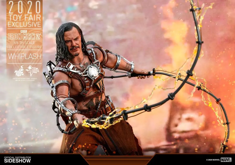 Iron Man 2 Movie Masterpiece Action Figure 1/6 Whiplash 2020 Toy Fair Exclusive 30 cm product photo