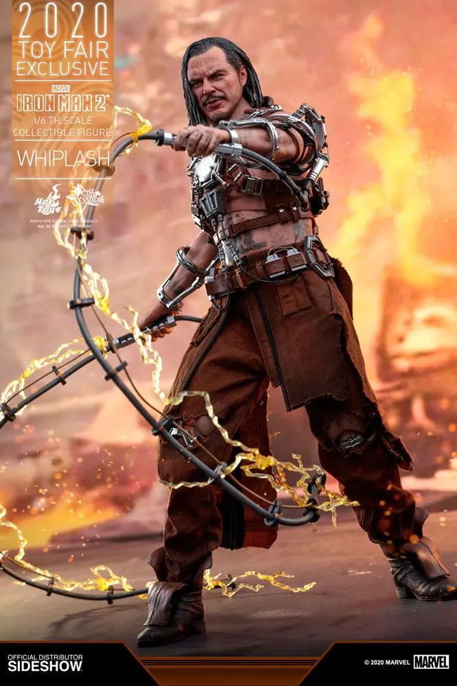 Iron Man 2 Movie Masterpiece Action Figure 1/6 Whiplash 2020 Toy Fair Exclusive 30 cm product photo