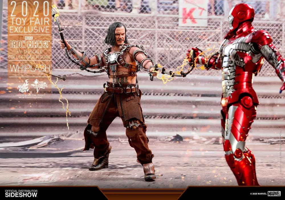 Iron Man 2 Movie Masterpiece Action Figure 1/6 Whiplash 2020 Toy Fair Exclusive 30 cm product photo