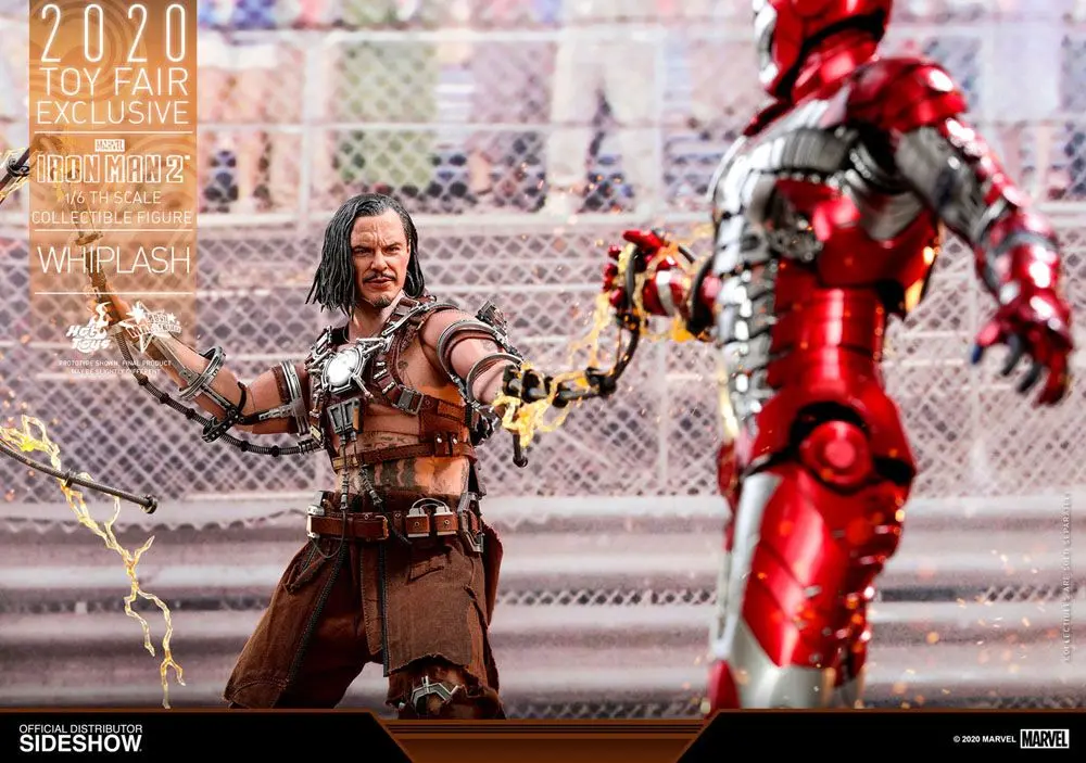Iron Man 2 Movie Masterpiece Action Figure 1/6 Whiplash 2020 Toy Fair Exclusive 30 cm product photo