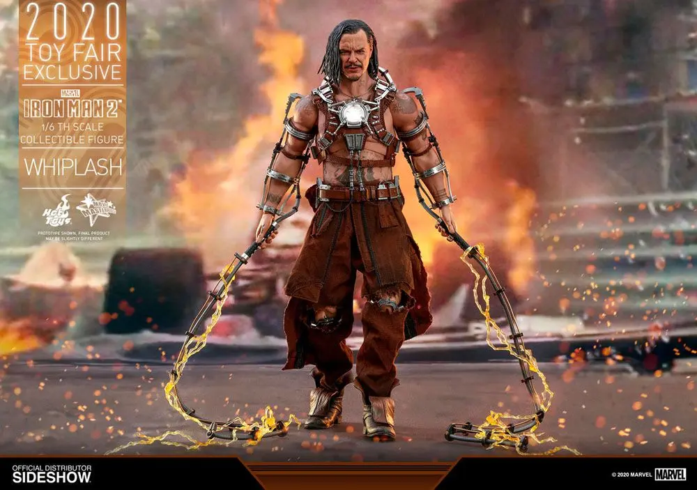 Iron Man 2 Movie Masterpiece Action Figure 1/6 Whiplash 2020 Toy Fair Exclusive 30 cm product photo