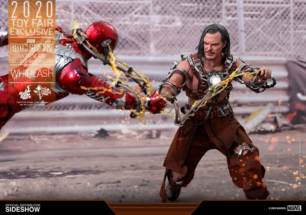 Iron Man 2 Movie Masterpiece Action Figure 1/6 Whiplash 2020 Toy Fair Exclusive 30 cm product photo