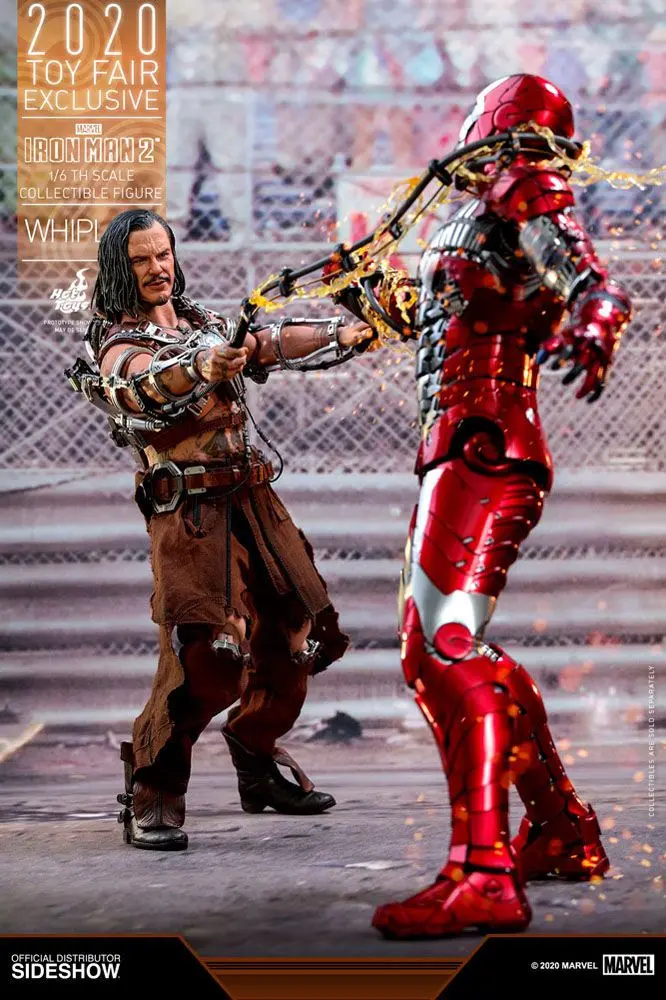 Iron Man 2 Movie Masterpiece Action Figure 1/6 Whiplash 2020 Toy Fair Exclusive 30 cm product photo