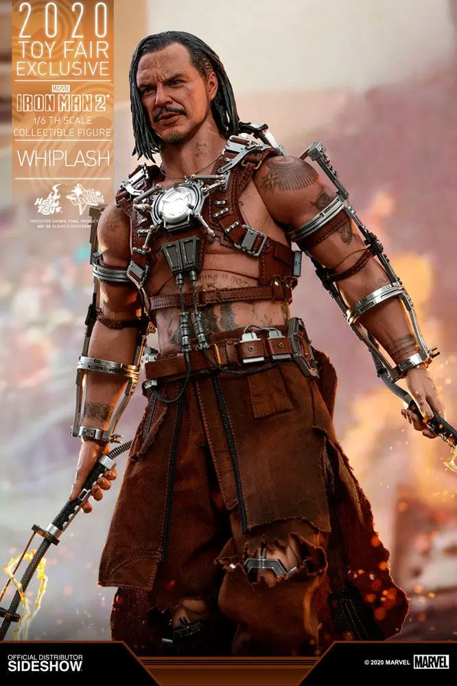 Iron Man 2 Movie Masterpiece Action Figure 1/6 Whiplash 2020 Toy Fair Exclusive 30 cm product photo