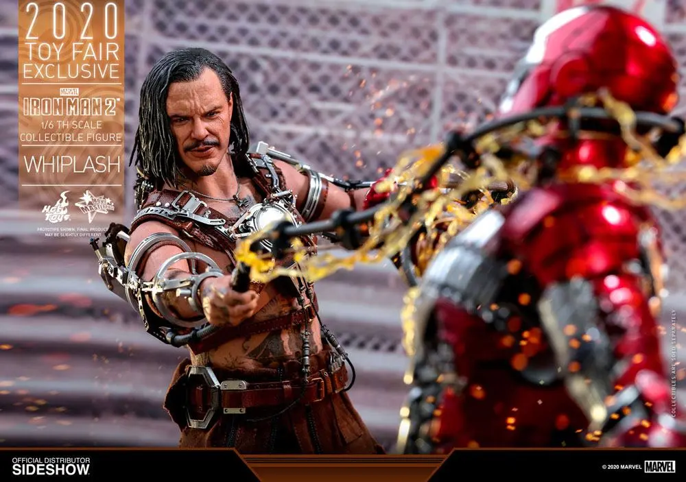 Iron Man 2 Movie Masterpiece Action Figure 1/6 Whiplash 2020 Toy Fair Exclusive 30 cm product photo