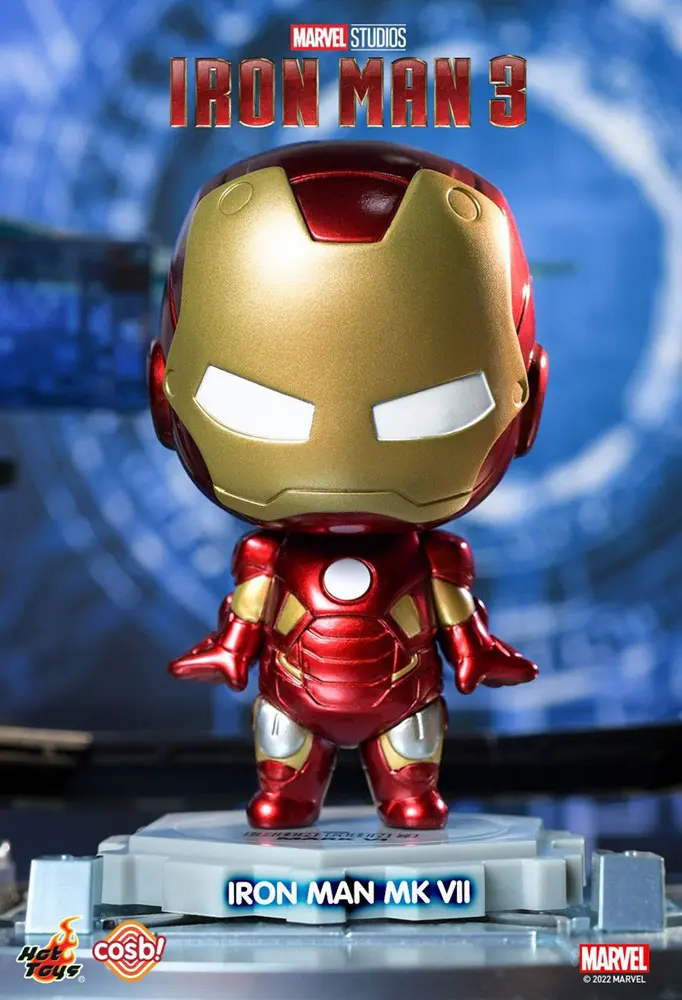Iron Man 3 Cosbi Mini Figure Iron Man Mark 7 8 cm product photo