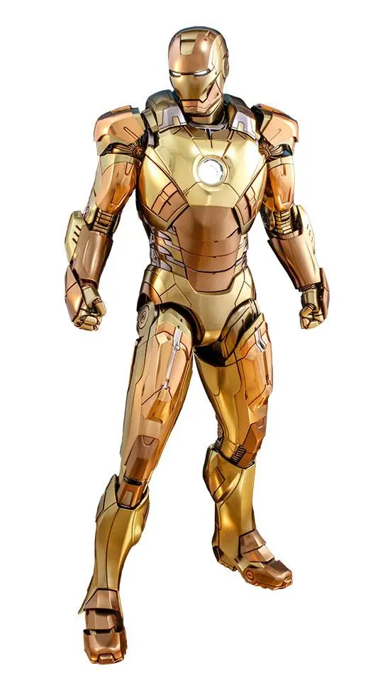 Iron Man 3 Movie Masterpiece Action Figure 1/6 Iron Man Mark XXI Midas Hot Toys Exclusive 32 cm product photo