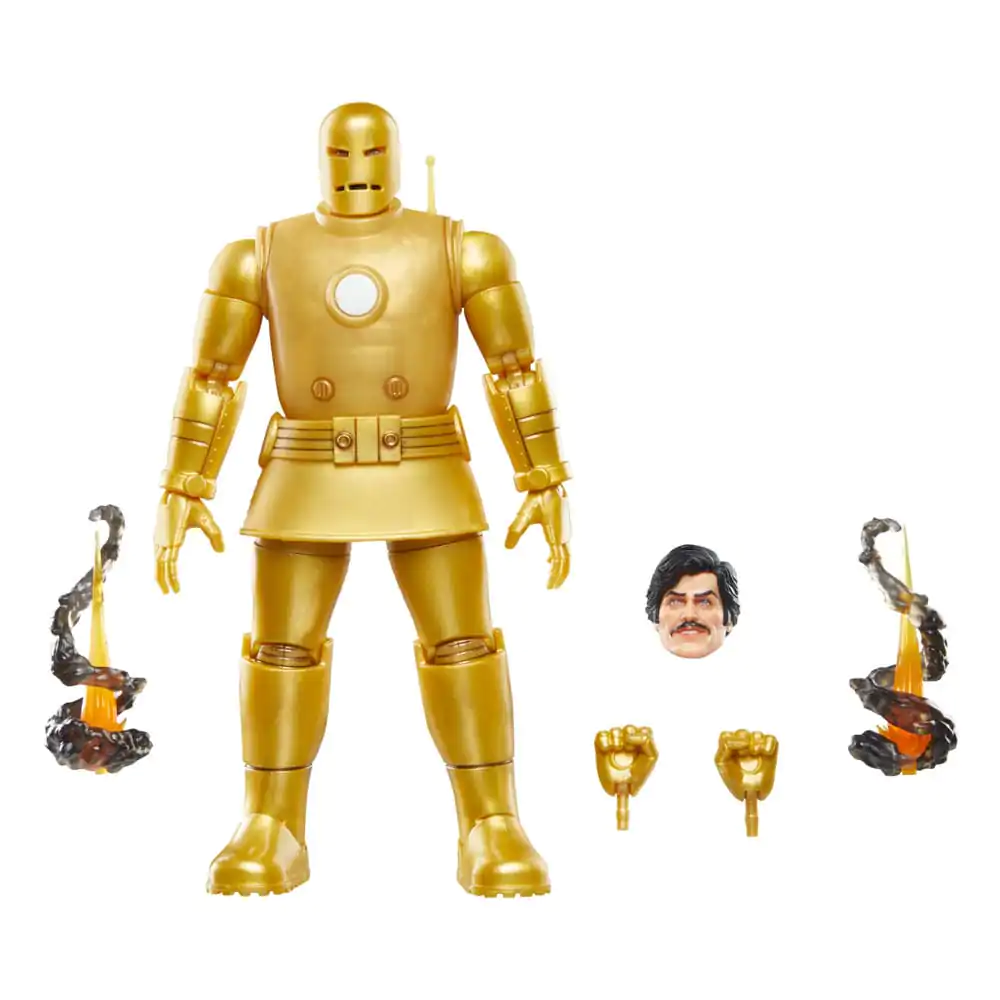 Iron Man Marvel Legends Action Figure Iron Man (Model 01-Gold) 15 cm termékfotó