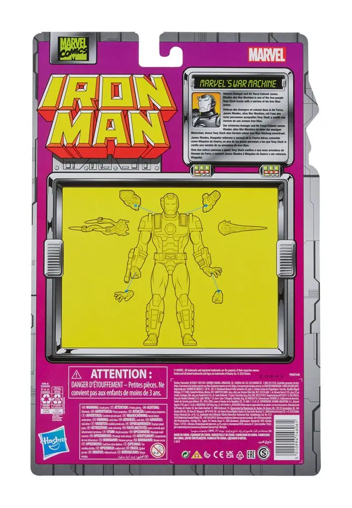 Iron Man Marvel Legends Series Action Figure 2022 Marvel's War Machine 15 cm product photo