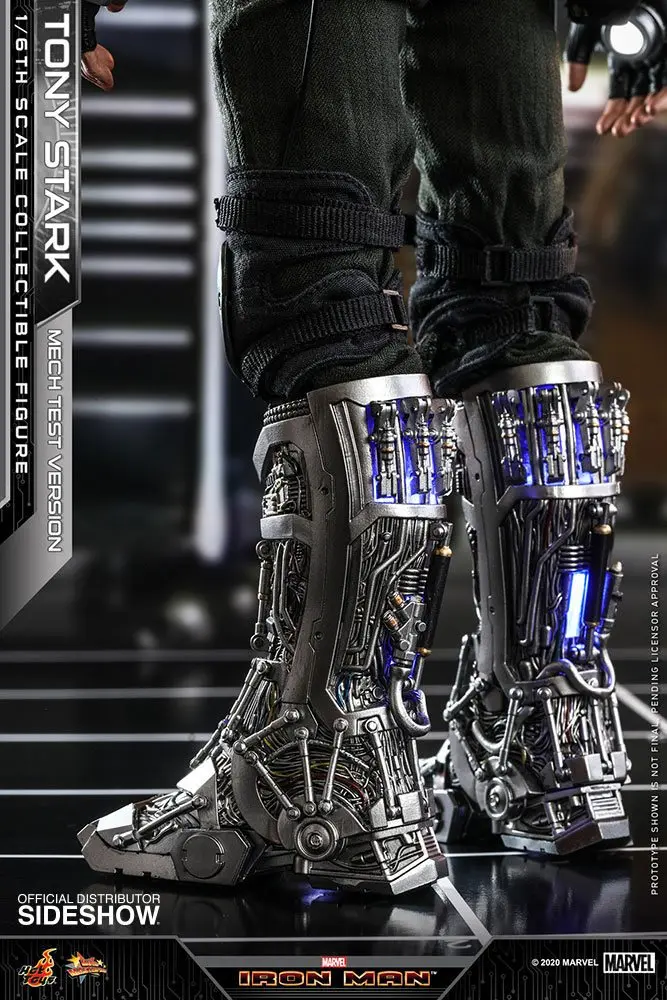 Iron Man Movie Masterpiece Action Figure 1/6 Tony Stark (Mech Test Version) 30 cm product photo