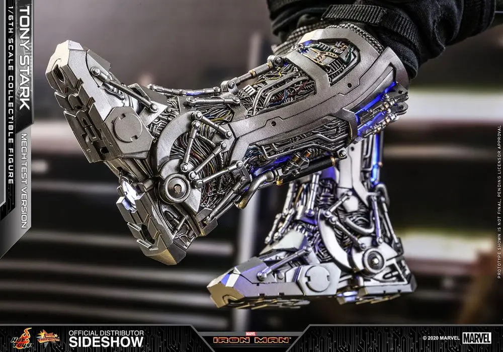 Iron Man Movie Masterpiece Action Figure 1/6 Tony Stark (Mech Test Version) 30 cm product photo