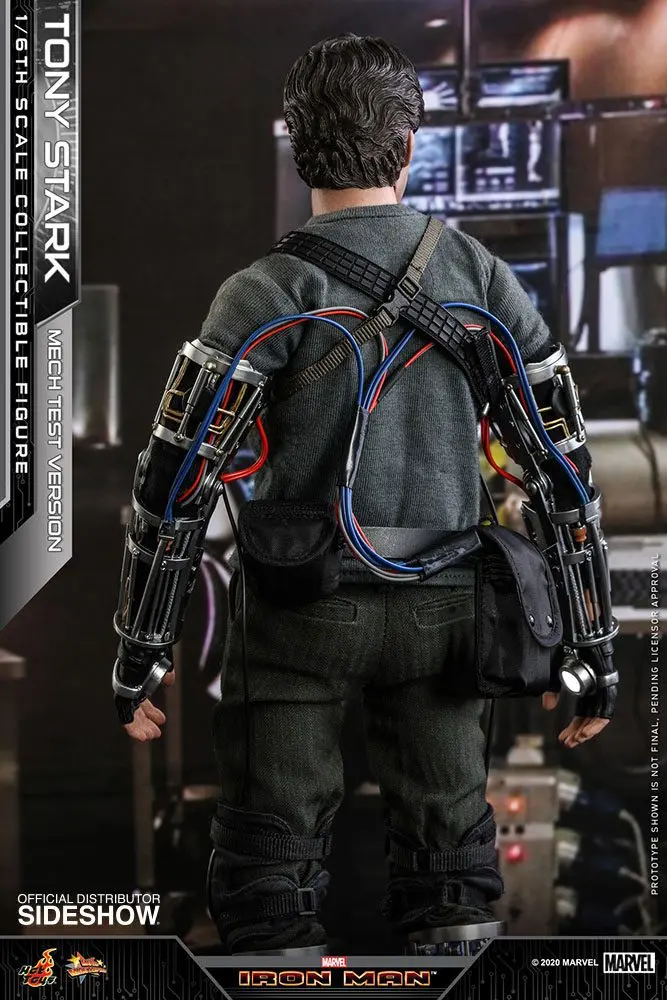 Iron Man Movie Masterpiece Action Figure 1/6 Tony Stark (Mech Test Version) 30 cm product photo
