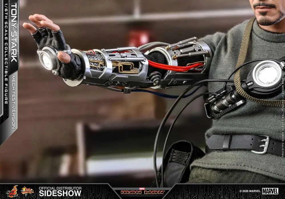 Iron Man Movie Masterpiece Action Figure 1/6 Tony Stark (Mech Test Version) 30 cm product photo