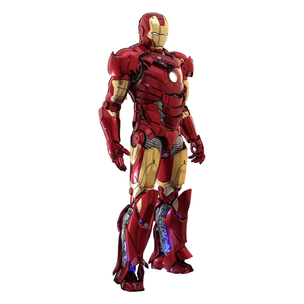 Iron Man Movie Masterpiece Diecast Action Figure 1/6 Iron Man Mark III (Armor Suit Up Version) 32 cm product photo