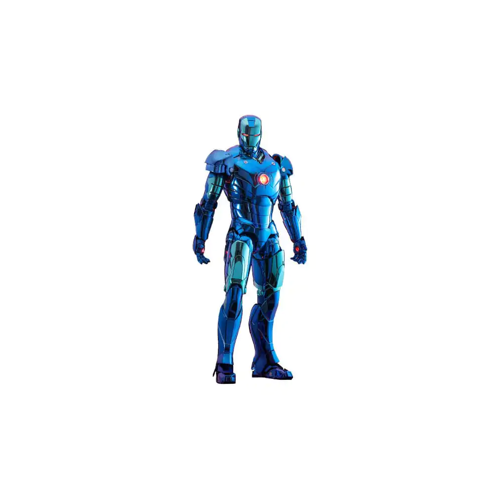 Iron Man Movie Masterpiece Diecast Action Figure 1/6 Iron Man Mark III (Stealth Mode Ver.) 2.0 Hot Toys Exclusive 33 cm product photo