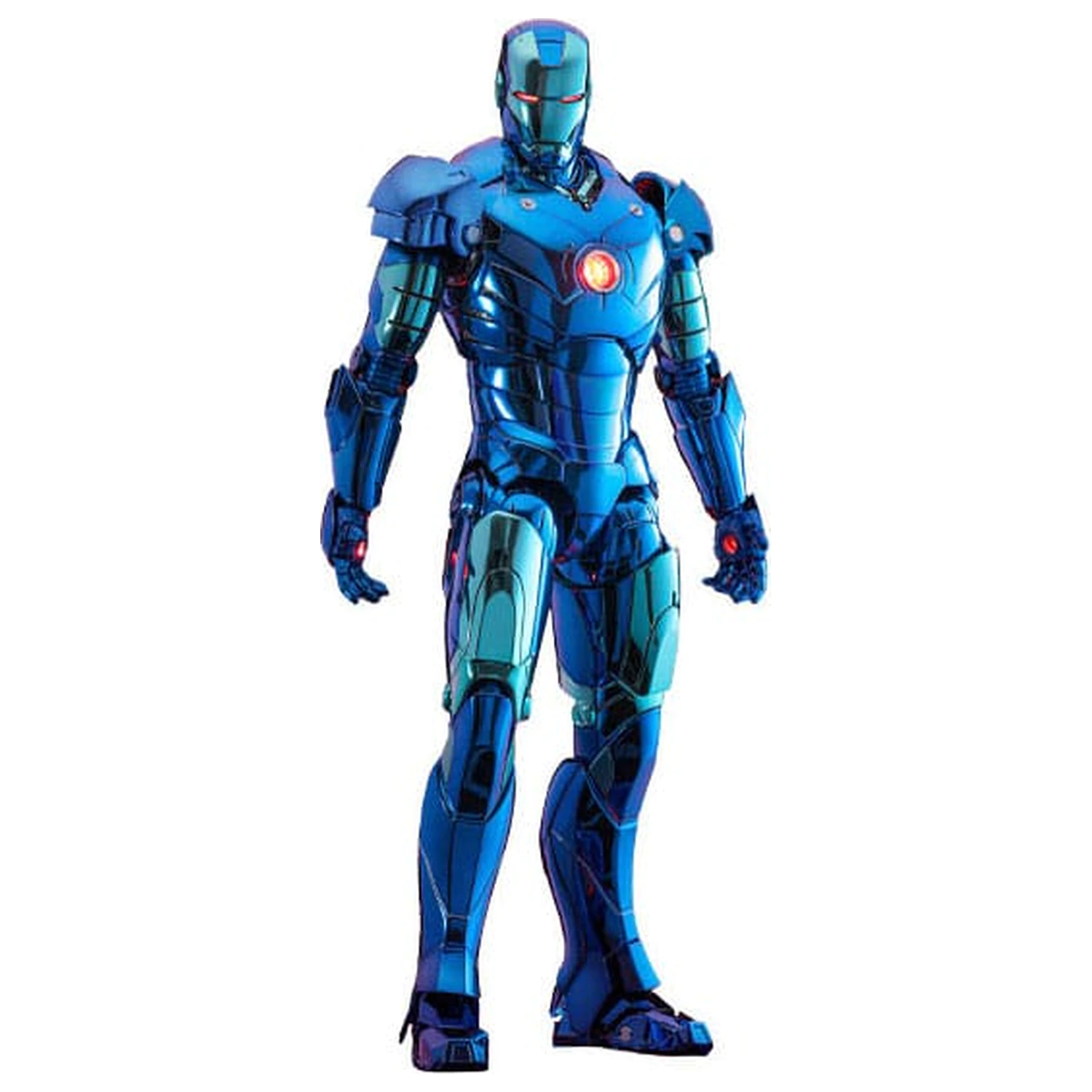 Iron Man Movie Masterpiece Diecast Action Figure 1/6 Iron Man Mark III (Stealth Mode Ver.) 2.0 Hot Toys Exclusive 33 cm product photo