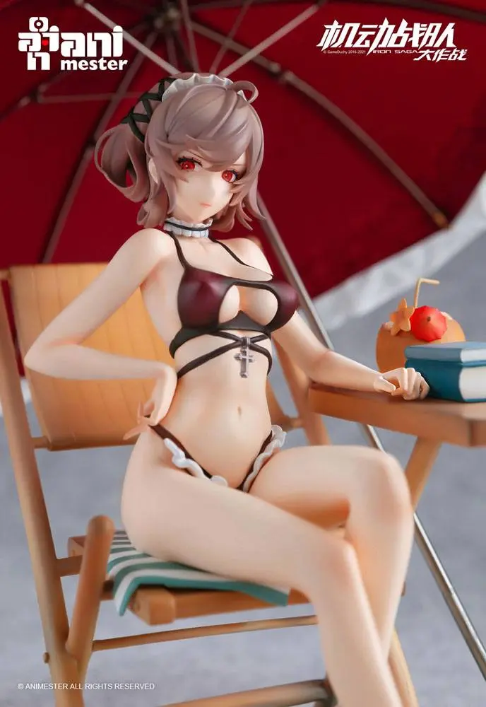 Iron Saga PVC Statue 1/7 Judith Swimwear Ver. 29 cm product photo